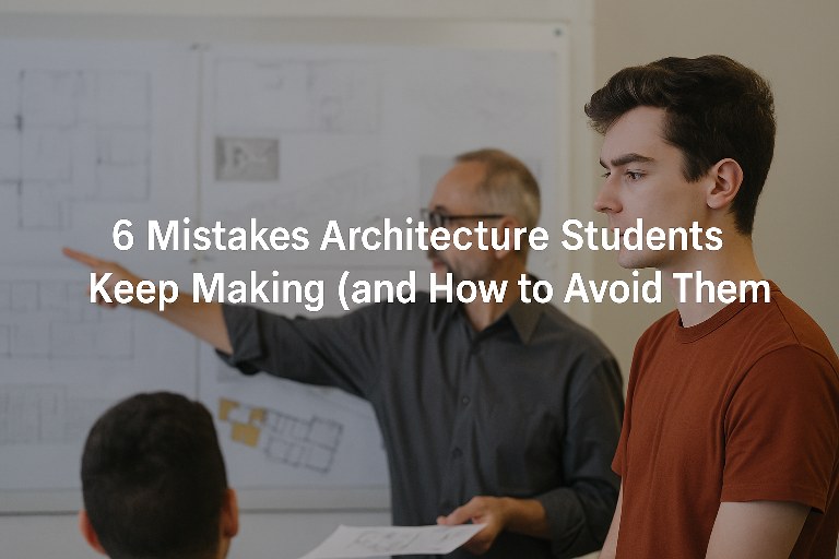 6 Mistakes Architecture Students Keep Making (and How to Avoid Them ...