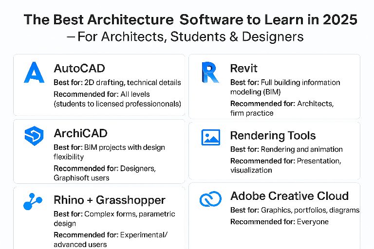 Top Architecture Software to Learn in 2025 – For Architects, Students ...